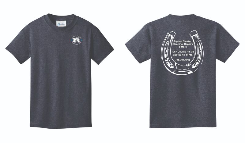 Gee&#39;s Equine Cleaning TShirt | PC55 Heather Navy
