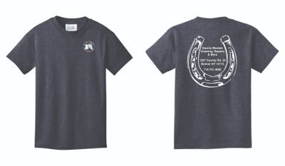 Gee&#39;s Equine Cleaning TShirt | PC55 Heather Navy