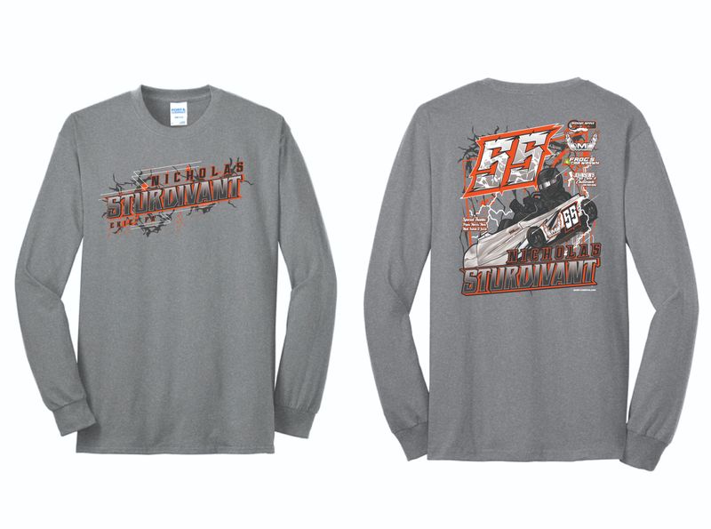 2025 Nicholas Sturdivant Long Sleeve Shirt | PC55LS Athletic Heather