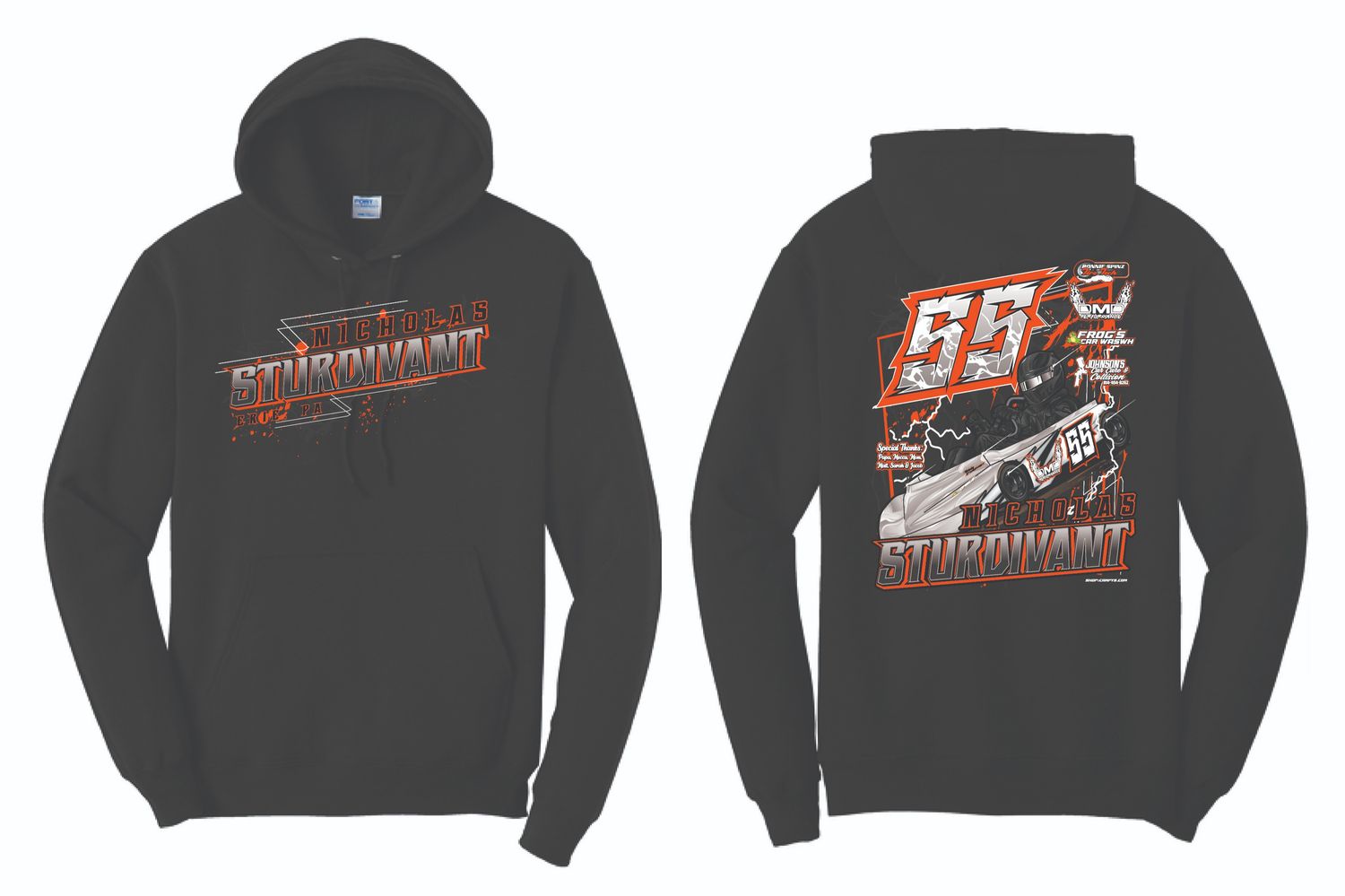 2025 Nicholas Sturdivant Hoodie | PC78H Black