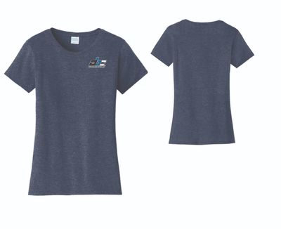 ABCM Ladies Tshirt | LPC450 Heather Navy