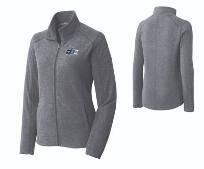 ABCM Ladies Full Zip Fleece | L235 True Navy Heather