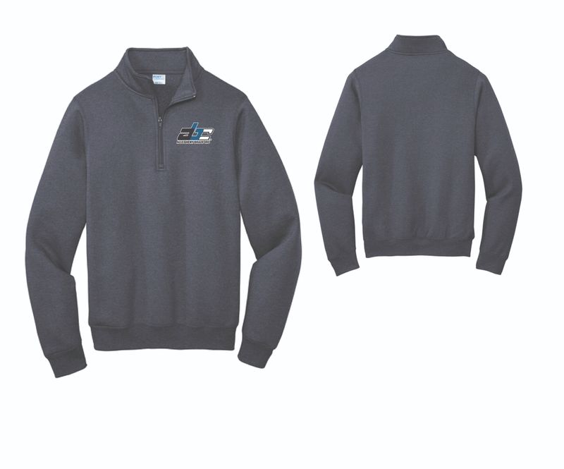 ABCM Quarter Zip Fleece | PC78Q Heather Navy