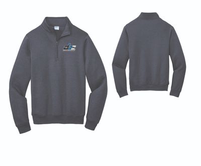 ABCM Quarter Zip Fleece | PC78Q Heather Navy