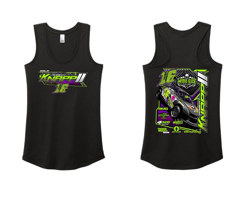 Ricky Robbie Ladies Tank | DM138L Black