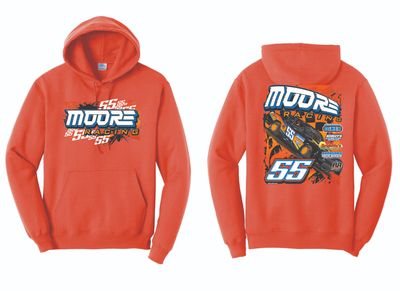 2025 Moore Racing Hoodie | PC78H Orange