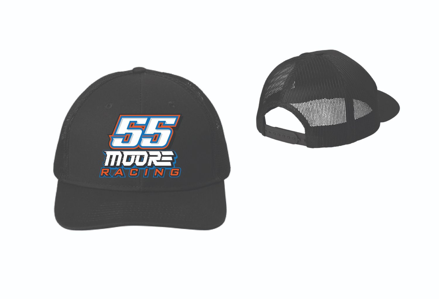 2025 Moore Racing Trucker Hat | C112 Black