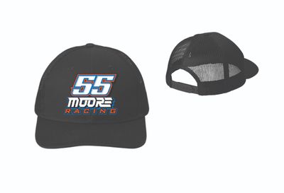 2025 Moore Racing Trucker Hat | C112 Black