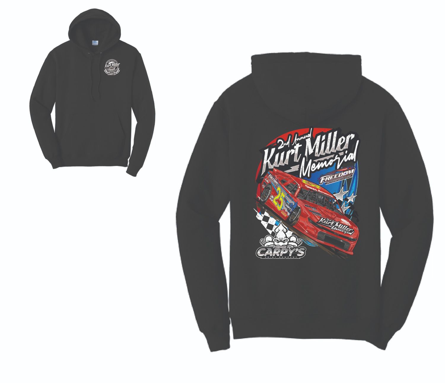 2025 Kurt Miller Memorial Hoodie | PC78H Black