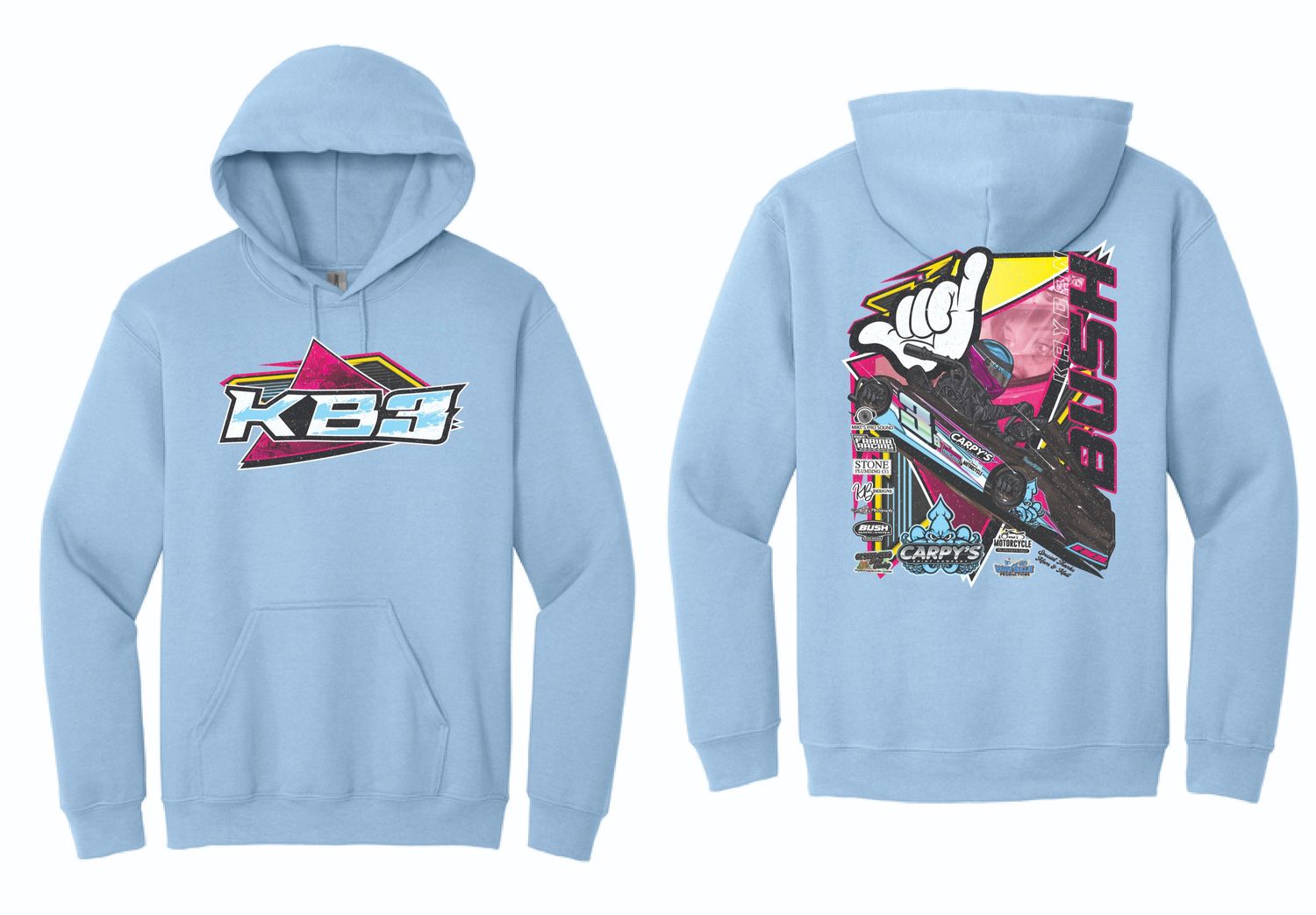 2025 KB3 Hoodie | 18500 Light Blue