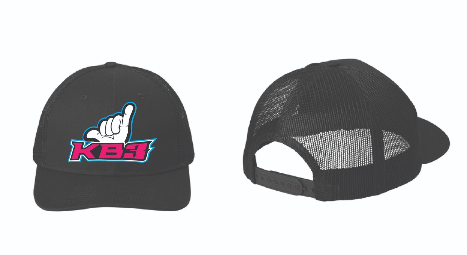 2025 KB3 Trucker Hat | C112 Black