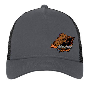 2025 Mud Monster New Era Trucker Hat | NE205 Graphite/ Black