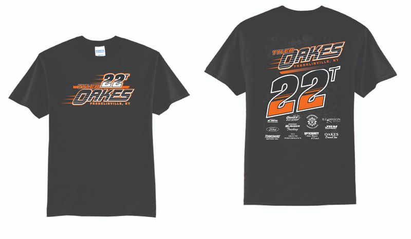 2025 Tyler Oakes TShirt | PC55 Black