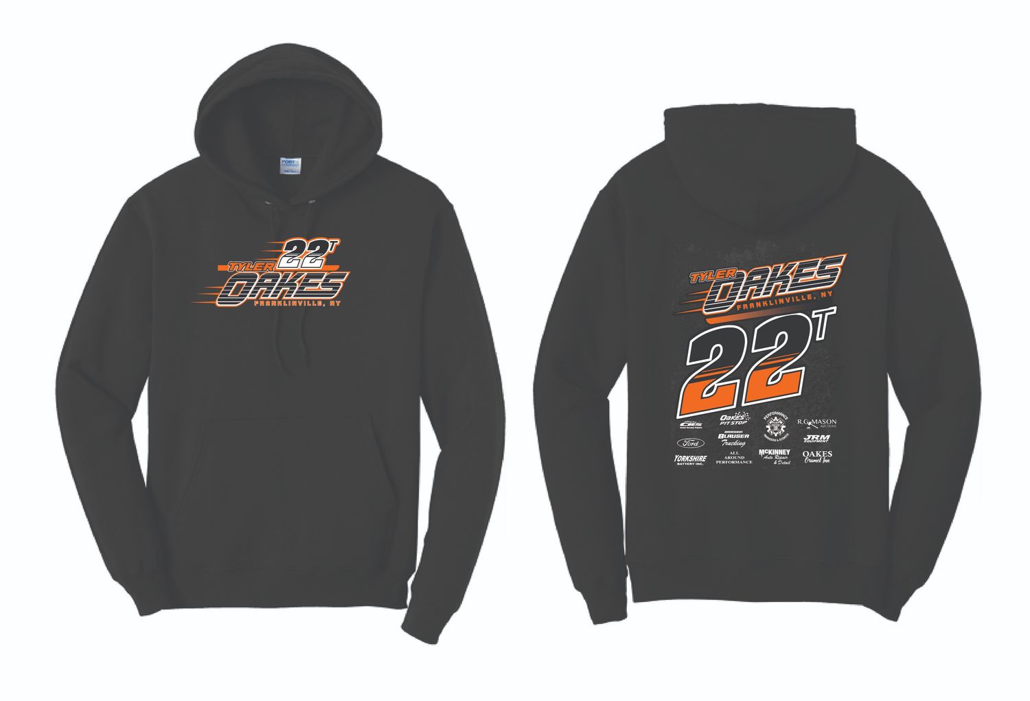 2025 Tyler Oakes Hoodie | PC78H Black