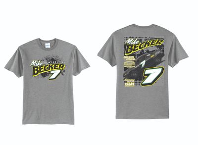 2025 Mike Becker TShirt | PC55 Athletic Heather