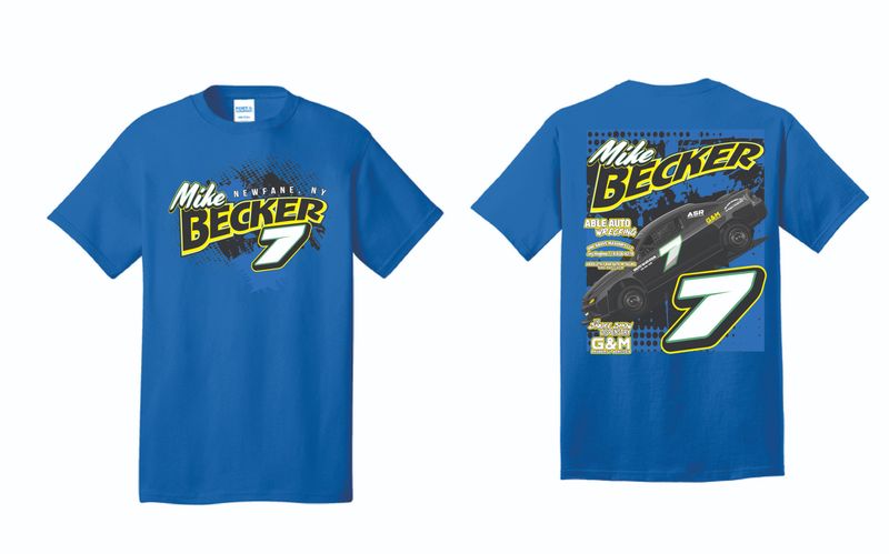2025 Mike Becker TShirt | PC55 Royal