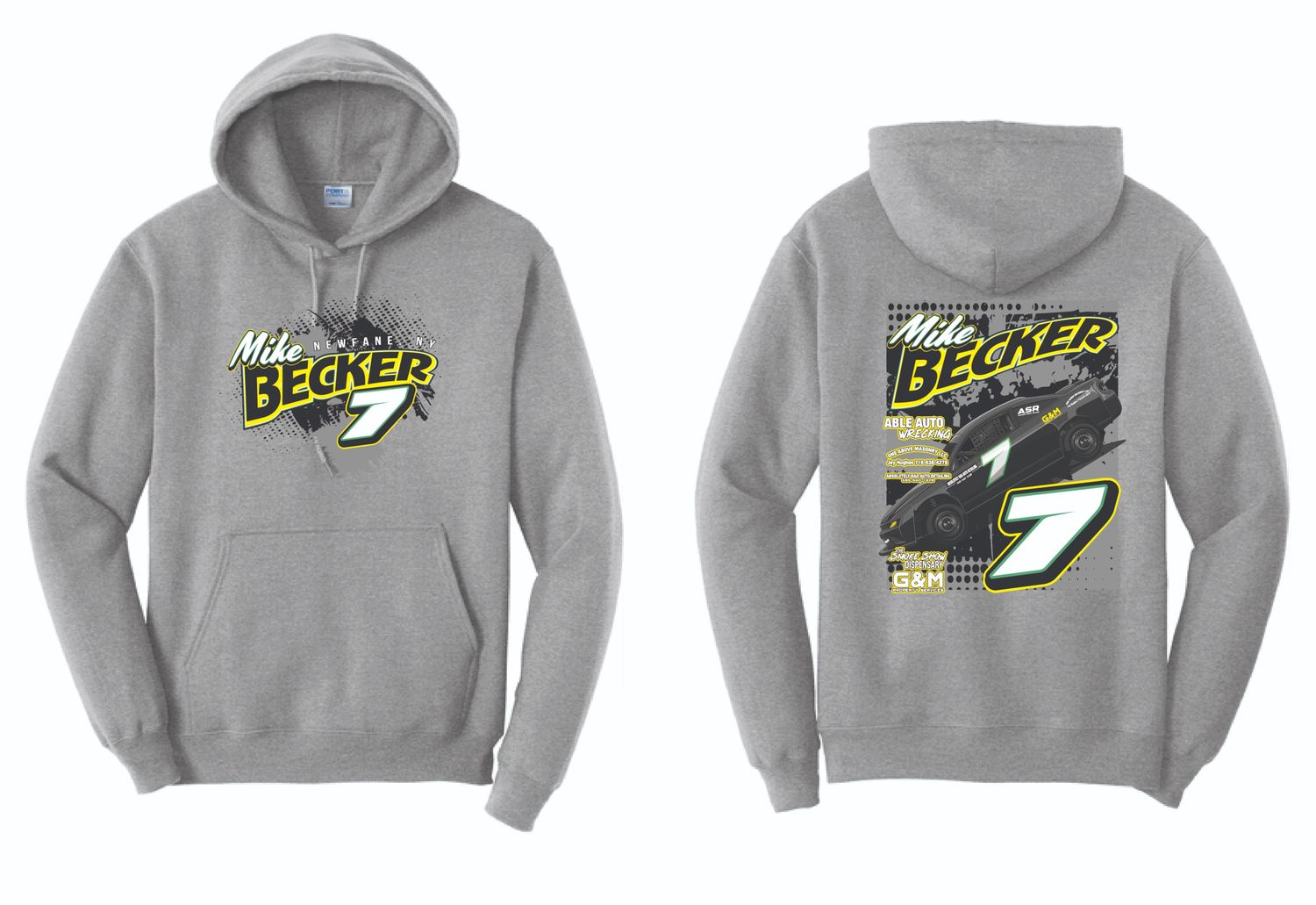 2025 Mike Becker Hoodie | PC78H Athletic Heather