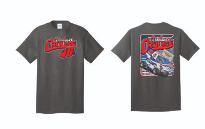 2025 Aidan Crouse TShirt | PC55 Graphite Heather