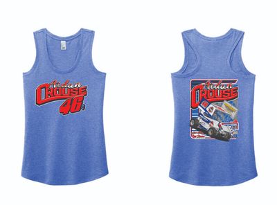 2025 Aidan Crouse Ladies Tank | DM138L Royal Frost