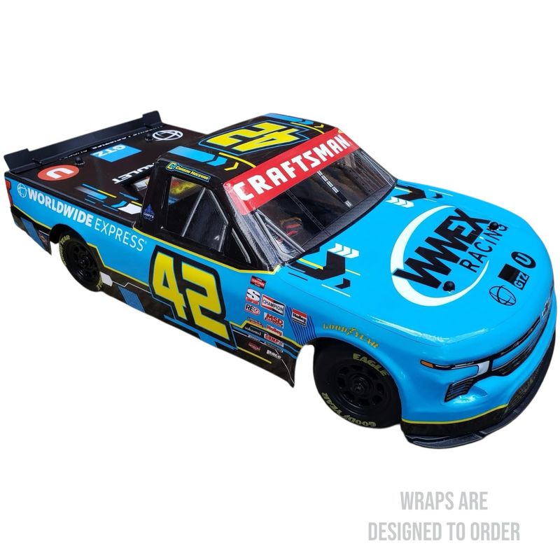 Proline 2024 Chevy Silverado for Losi 1/12 NASCAR AWD RTR NASCAR Custom Wraps (Designed to Order)