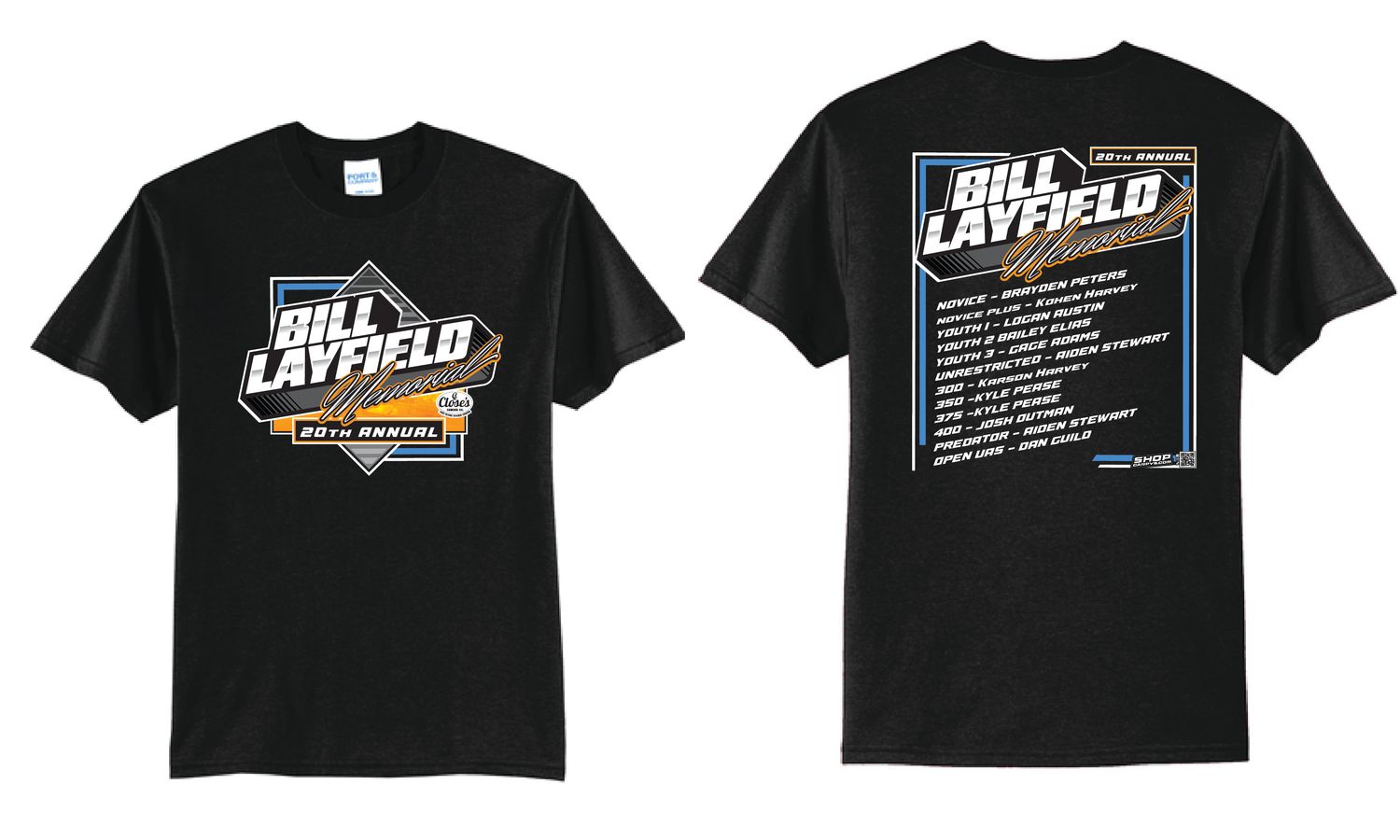 Bill Layfield Memorial TShirt | PC55 Black