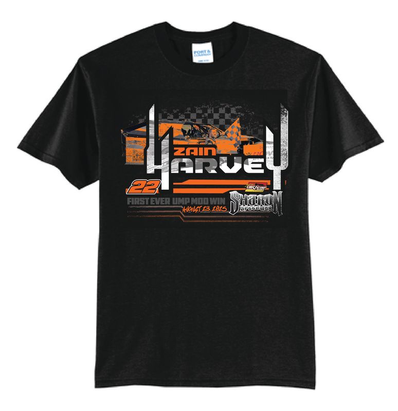 Zain Harvey First UMP Win  TShirt | PC55 Black