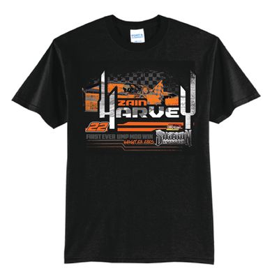 Zain Harvey First UMP Win  TShirt | PC55 Black