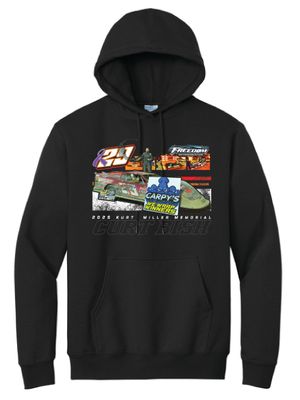 Curt Bish Kurt Miller Memorial Winner Hoodie 2025 | PC78H Black