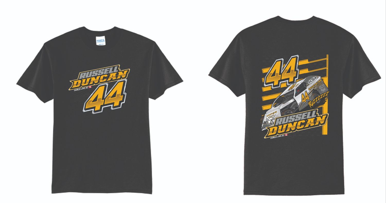 2025 Russell Duncan TShirt | PC55 Black