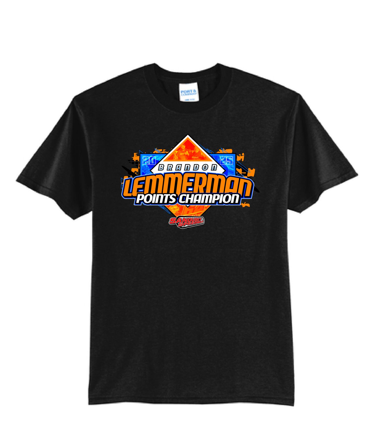 Brandon Lemmerman 2025 Champion TShirt | PC55 Black
