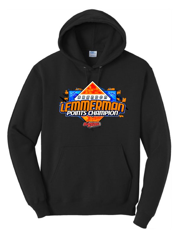 Brandon Lemmerman 2025 Champion Hoodie | PC78H Black