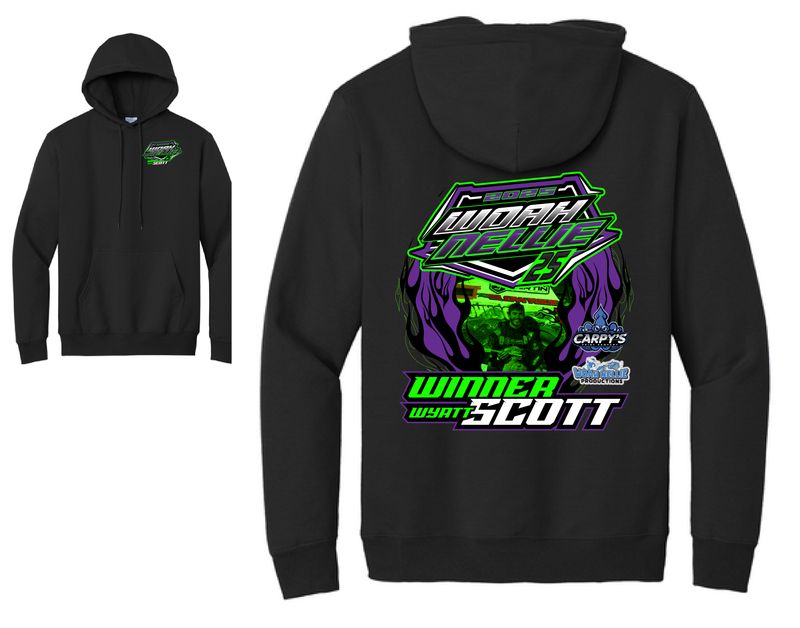 Woah Nellie 2025 Winner Hoodie Wyatt Scott 2025 | PC78H Black