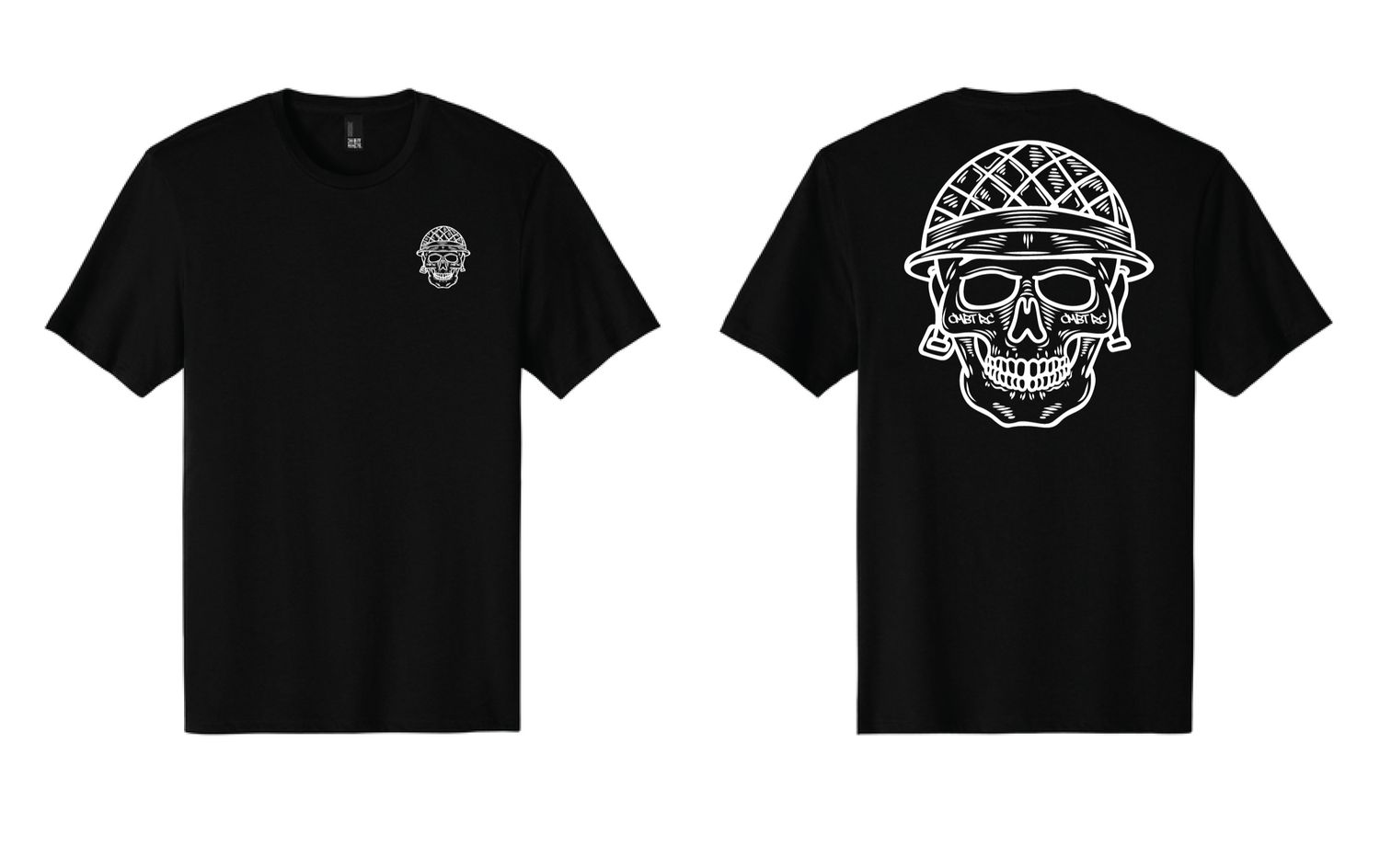 CMBT.RC SKULL TShirt | DT104 Black