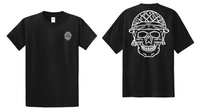 CMBT.RC SKULL Tall TShirt | PC61T Black