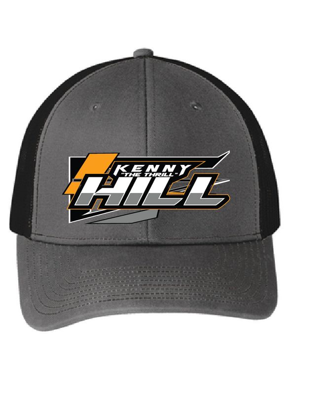 2025 Kenny Hill Trucker Hat | C112 Grey Steel/Black
