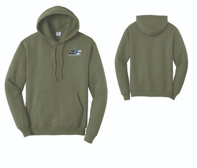 ABCM Hoodie | PC78H Olive Drab Green Heather