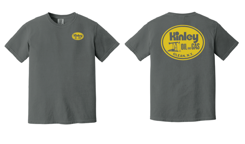 Kinley Oil &amp; Gas Comfort Colors Heavyweight Ring Spun Tee | 1717 Pepper