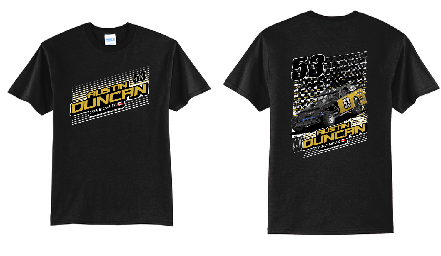 2025 Austin Duncan TShirt | PC55 Black
