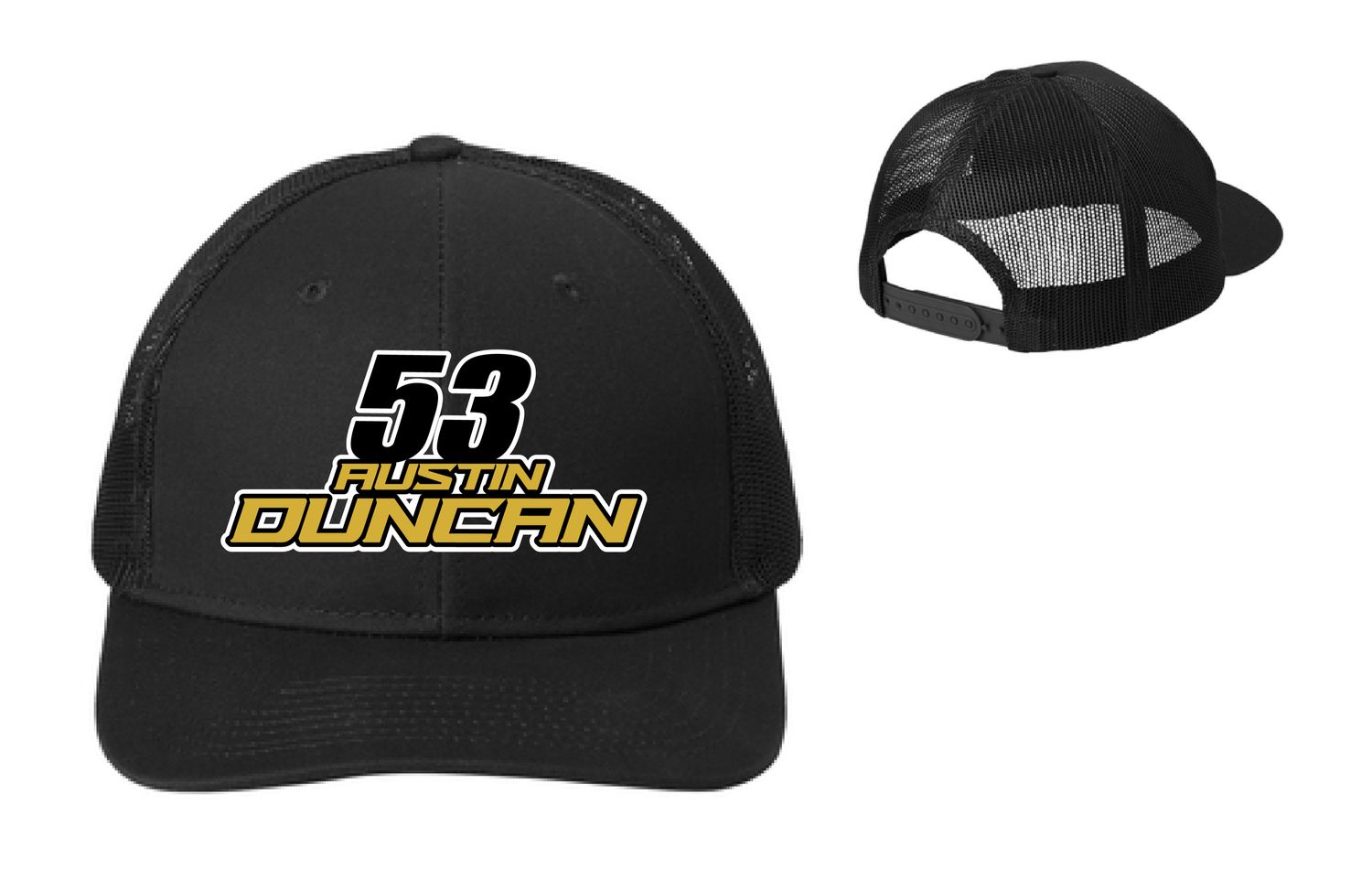 2025 Austin Duncan Trucker Hat | C112 Black