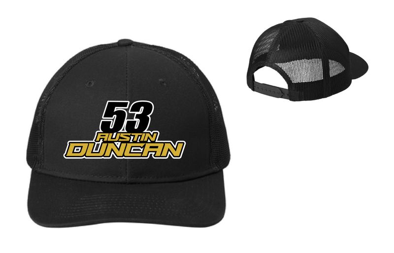 2025 Austin Duncan Trucker Hat | C112 Black