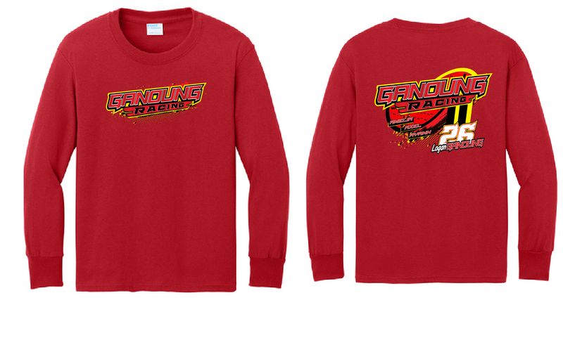 2025 Logan Ganoung Long Sleeve Shirt | PC55LS Red