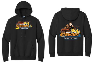 Aiden Stewart 2025 Champion Hoodie | 18500 Black