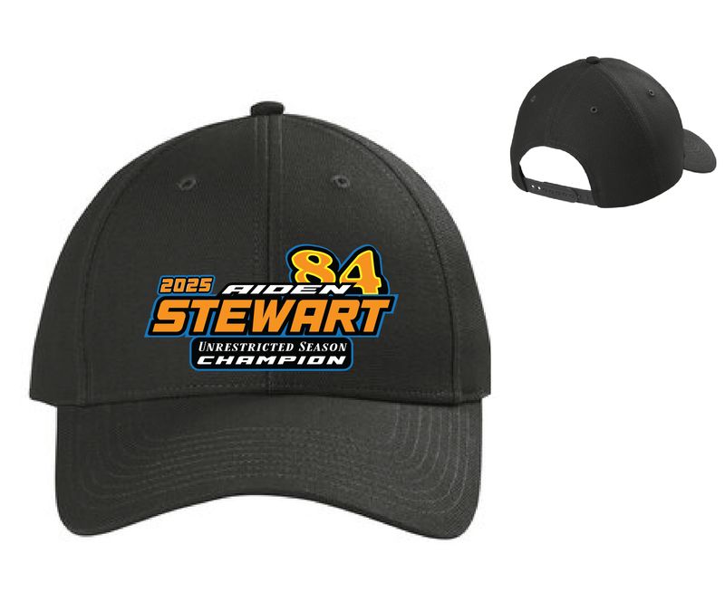 Aiden Stewart 2025 Champion Adjustable Hat | CS810 Black