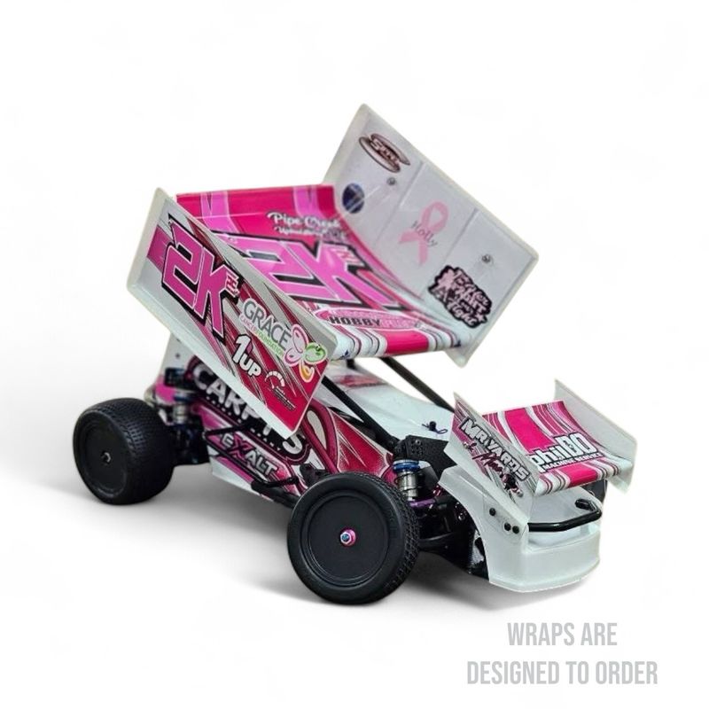 Sippel Speed Shop Sprint Wraps *For Custom Works Cage* (Designed to Order)