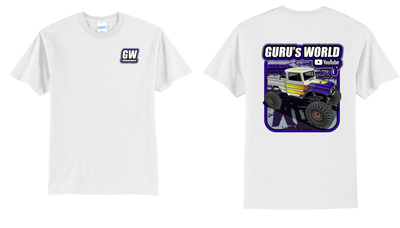 Gurus World Crawler TShirt | PC55 White