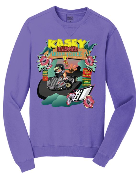 2025 Kasey Markham Crewneck | PC098 Amethyst