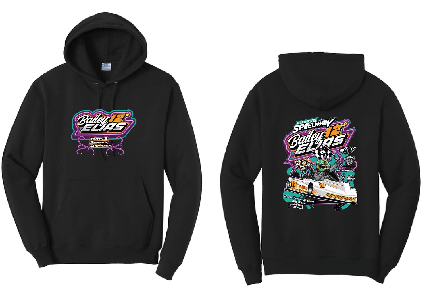 2025 Championship Bailey Elias Hoodie | PC78H Black