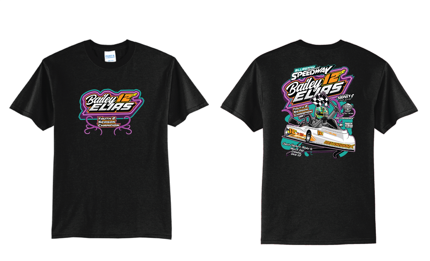 2025 Championship Bailey Elias TShirt | PC55 Black