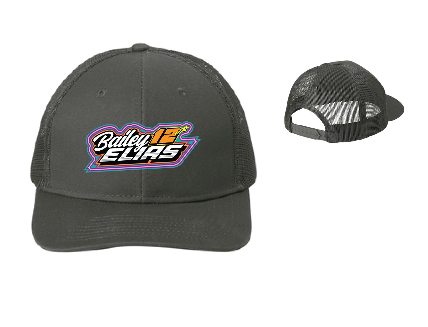 2025 Championship Bailey Elias Trucker Hat | C112 Grey Steel