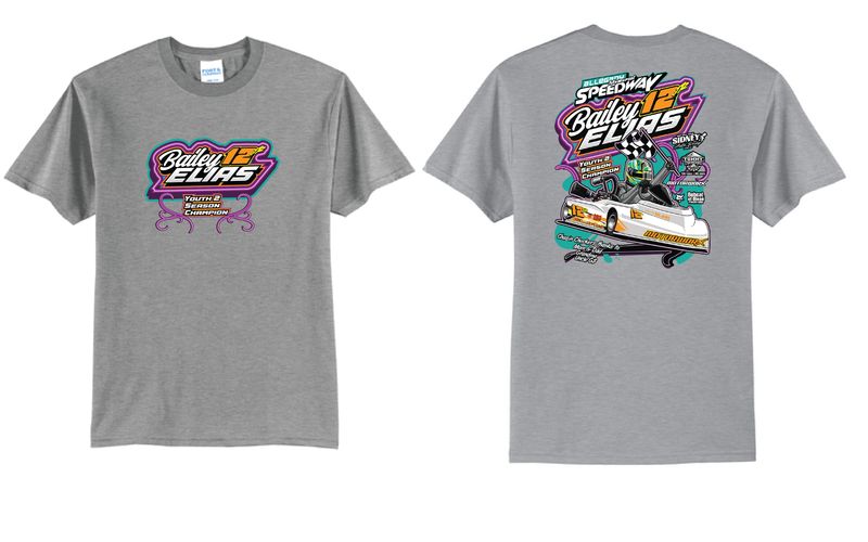 2025 Championship Bailey Elias TShirt | PC55 Athletic Heather